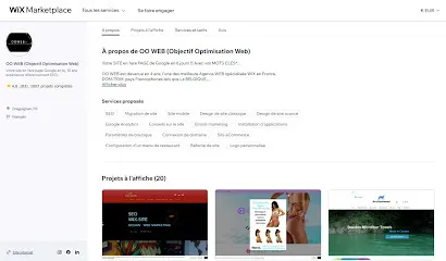 Image de Création de Site WIX - Forfaits Design, SEO et Marketing à Meilleur Tarif - GAILLAGOT Pascal