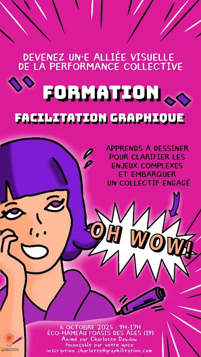Image de Graphilitation : accompagnement de projet par le dessin et facilitation graphique