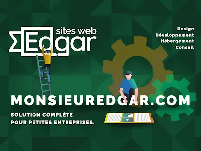 Image de Monsieur Edgar, sites web pour petites entreprises
