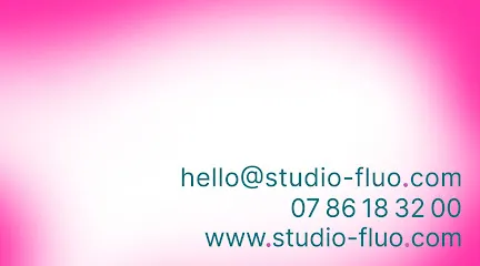Image de studio fluo