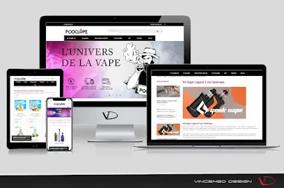Image de Vincenzo Design : Création site internet - Graphiste à Noisy sur Oise